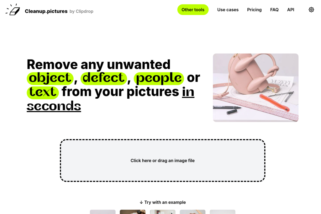 Cleanup.pictures screenshot