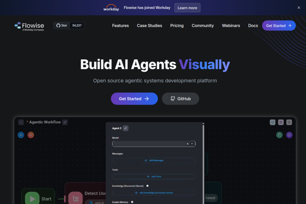 Flowise screenshot