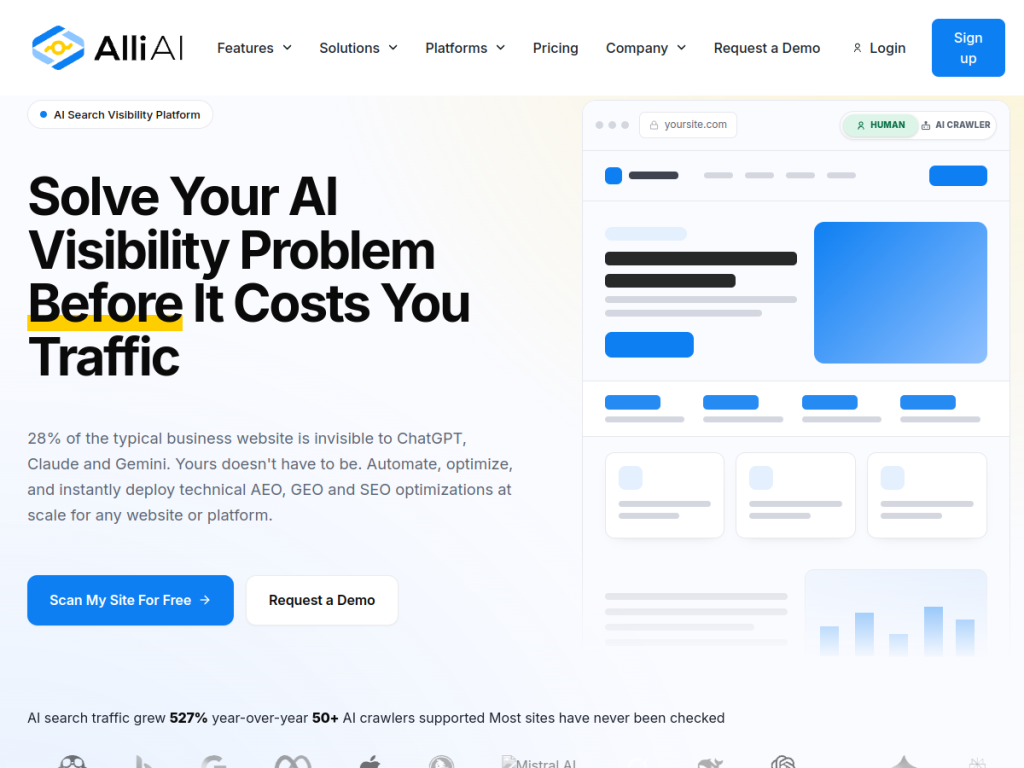 Alli AI screenshot