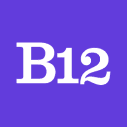 B12 logo and screenshot