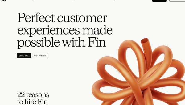 Fin logo and screenshot