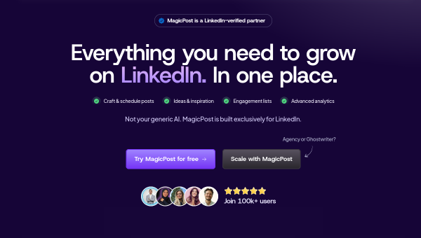 MagicPost logo and screenshot