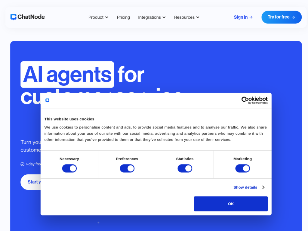 ChatNode screenshot