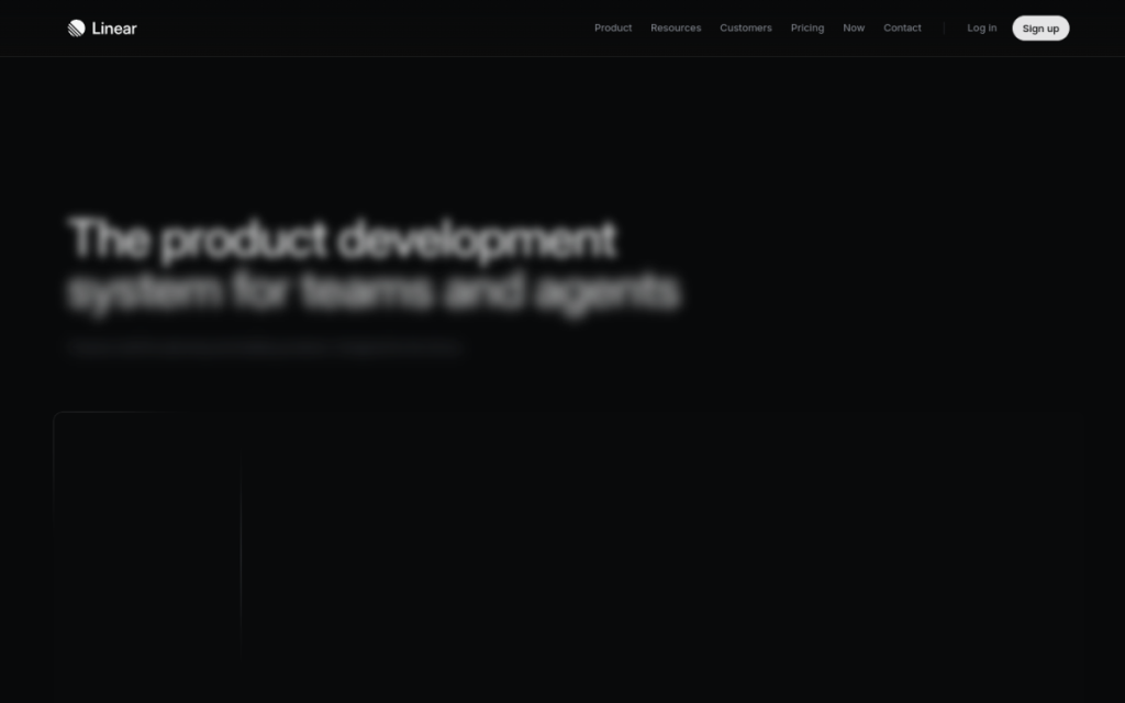 Linear screenshot