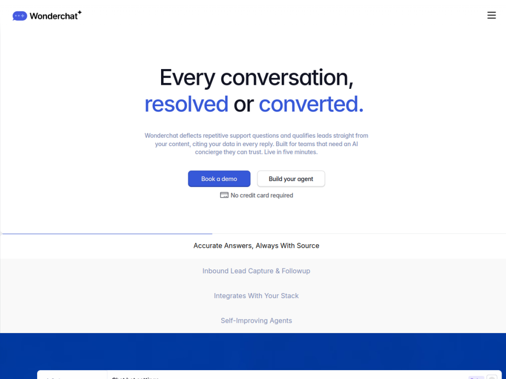 Wonderchat screenshot