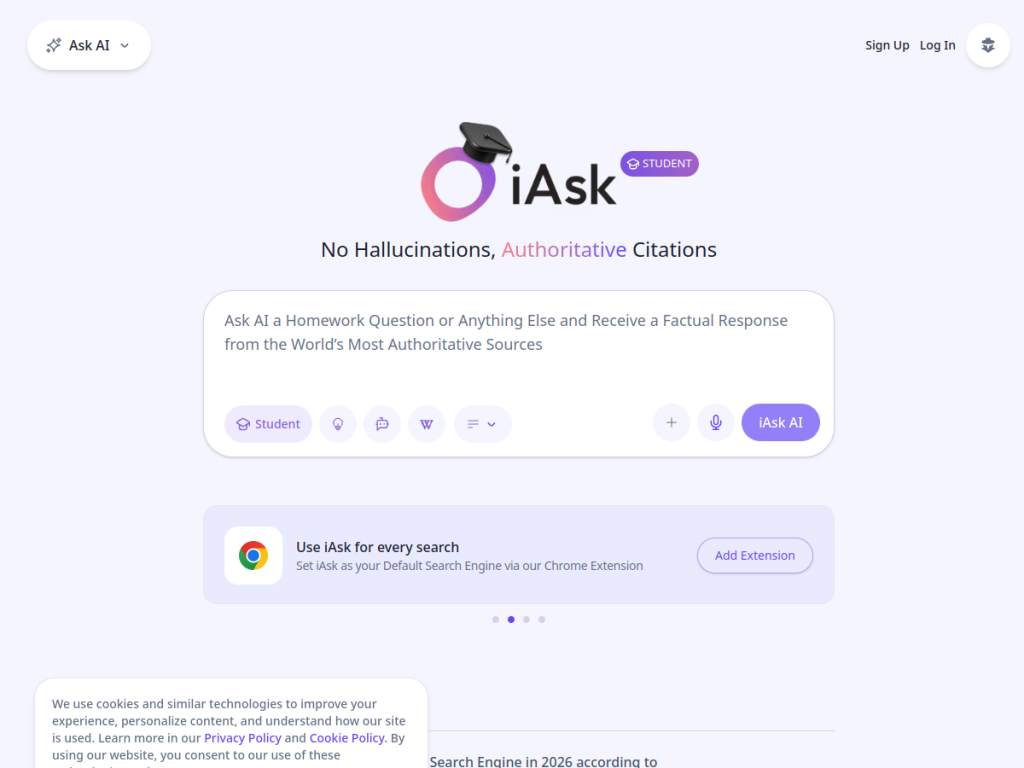 iAsk screenshot