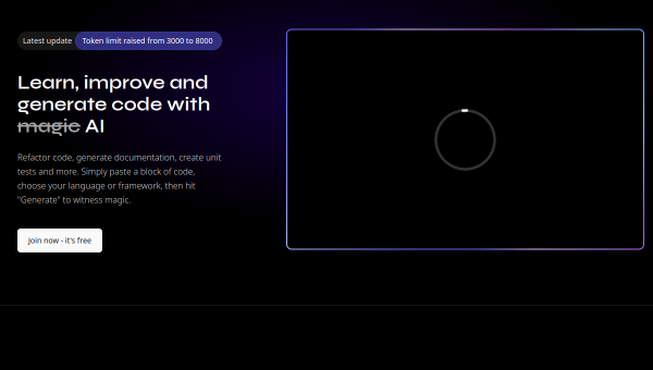 Refraction logo and screenshot