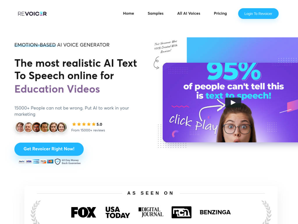 Revoicer screenshot