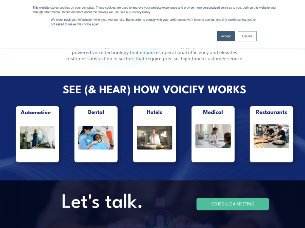 Voicify screenshot