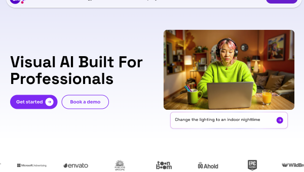 Bria logo and screenshot