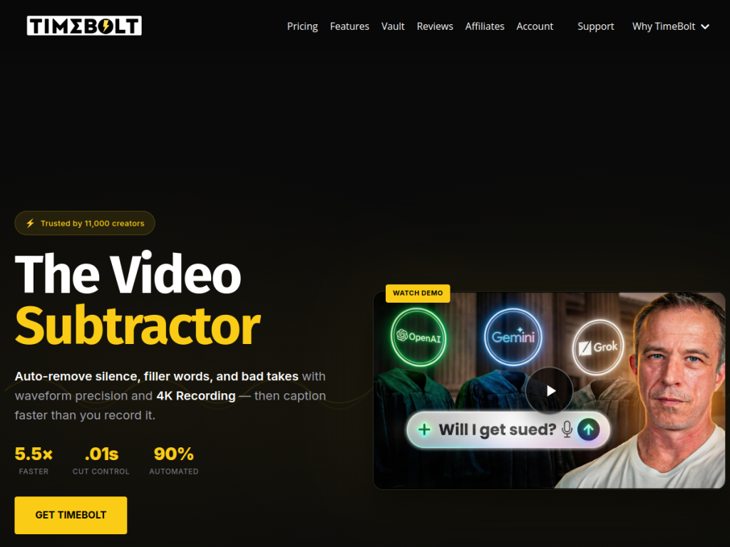 Timebolt screenshot