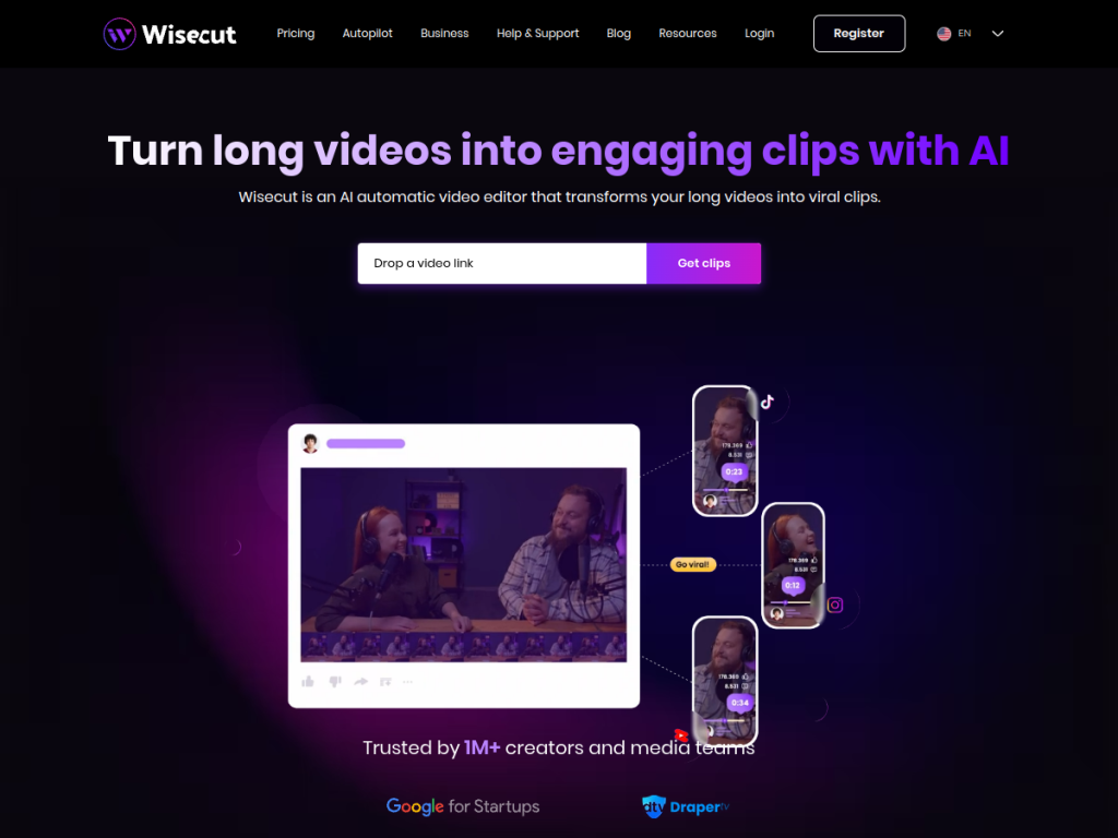 Wisecut screenshot