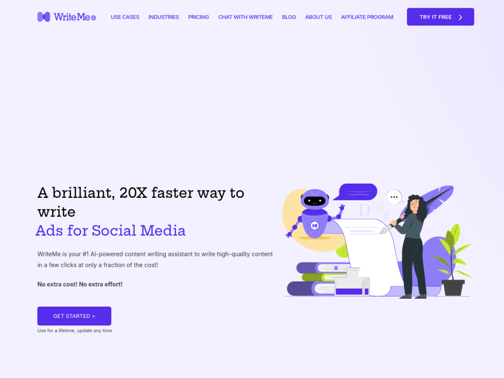 WriteMe screenshot