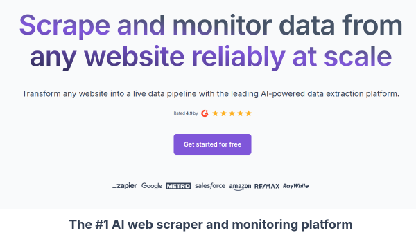 Browse AI logo and screenshot