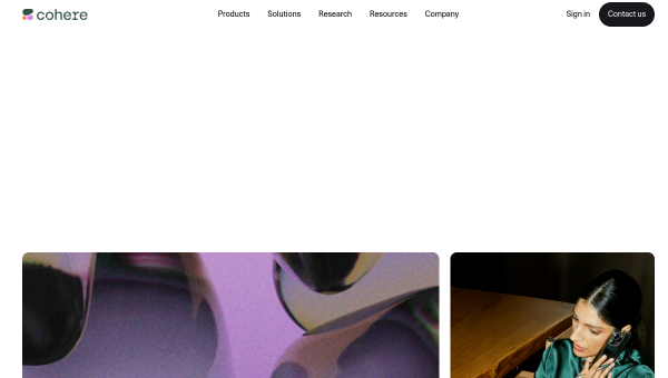 Cohere Support logo and screenshot