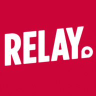 Relay logo and screenshot
