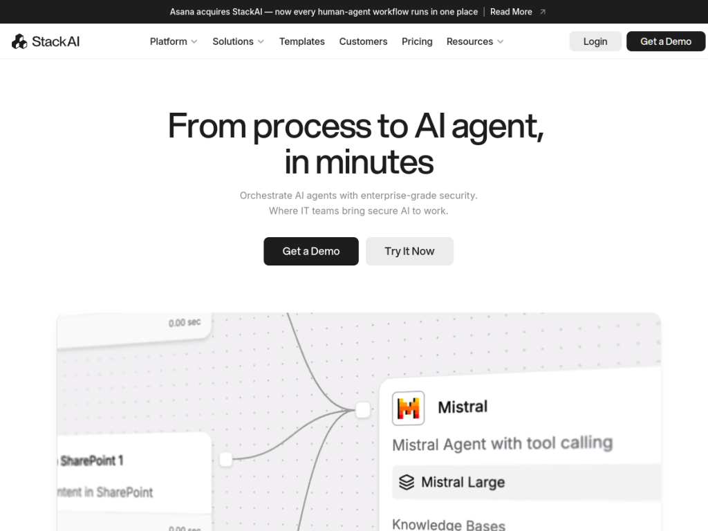 Stack AI screenshot