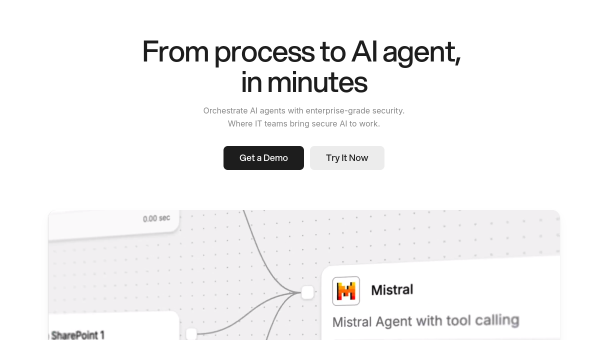 Stack AI logo and screenshot