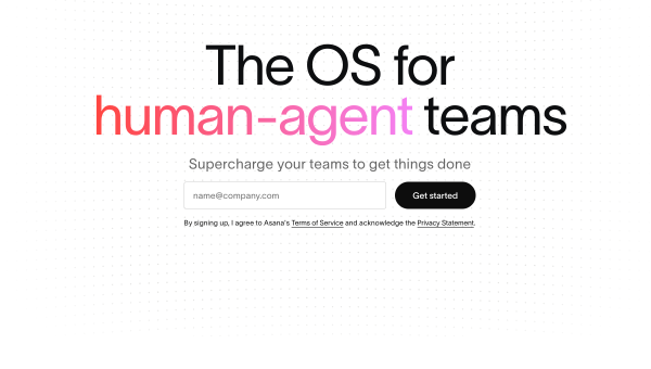 Asana logo and screenshot