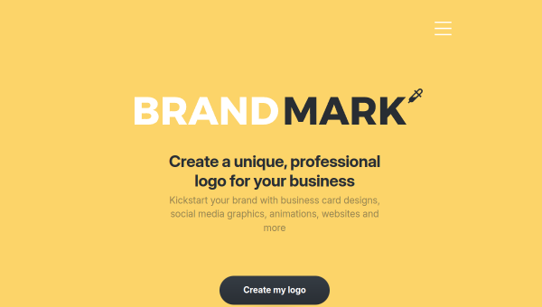 Brandmark logo and screenshot