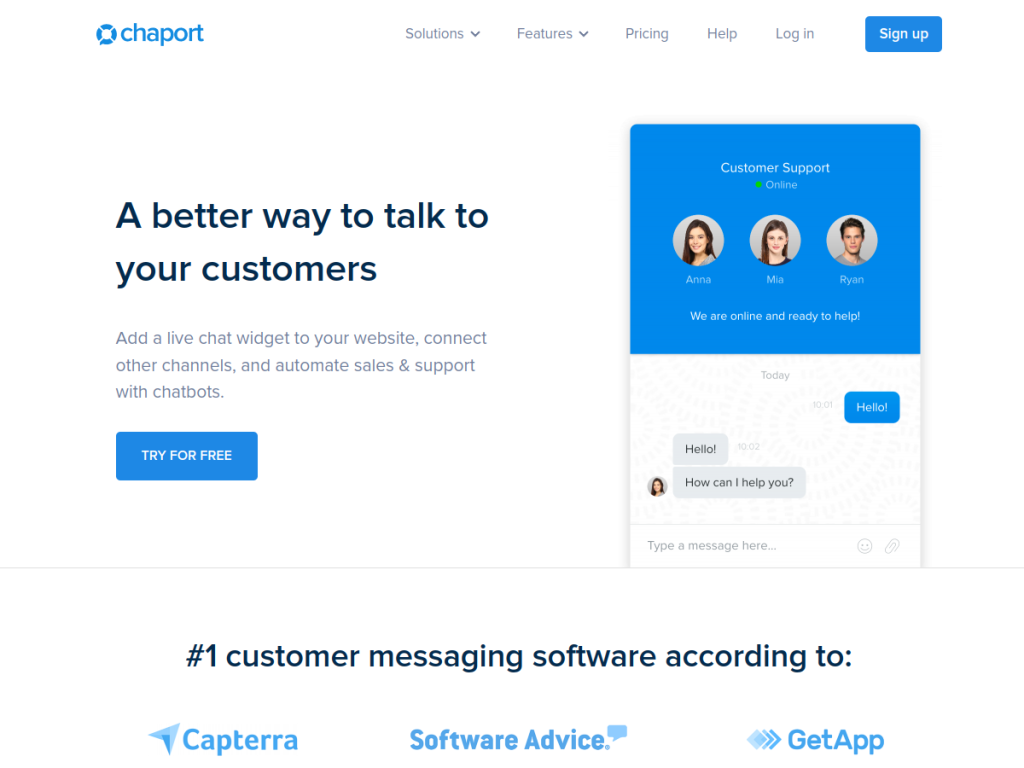 Chaport screenshot