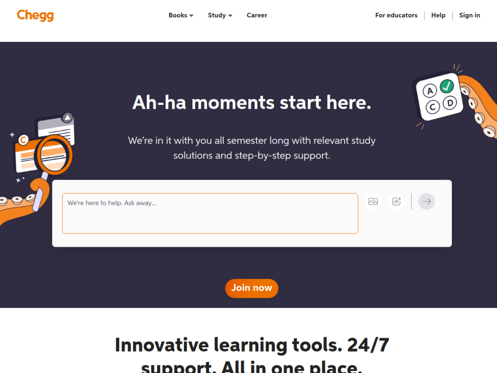 Chegg screenshot