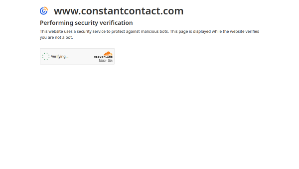 Constant Contact logo and screenshot