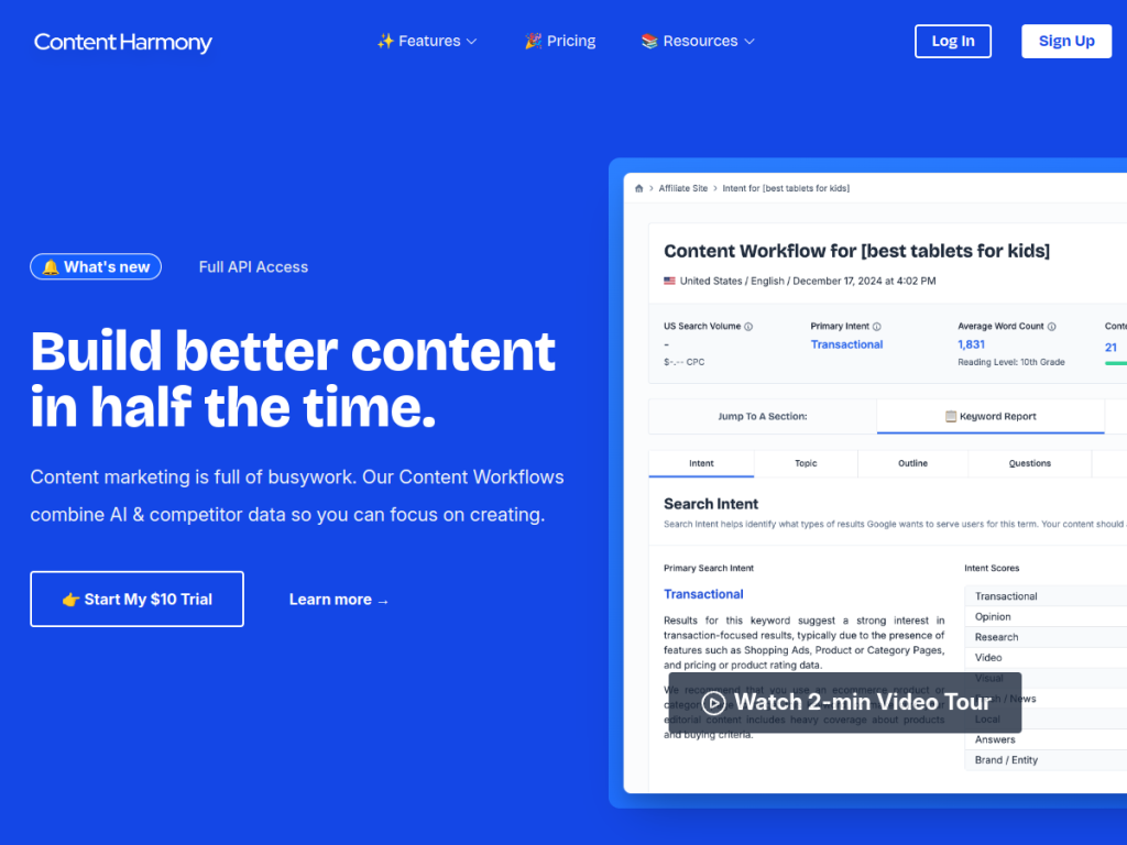 ContentHarmony screenshot