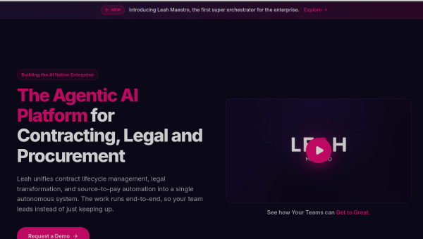 ContractPodAi logo and screenshot