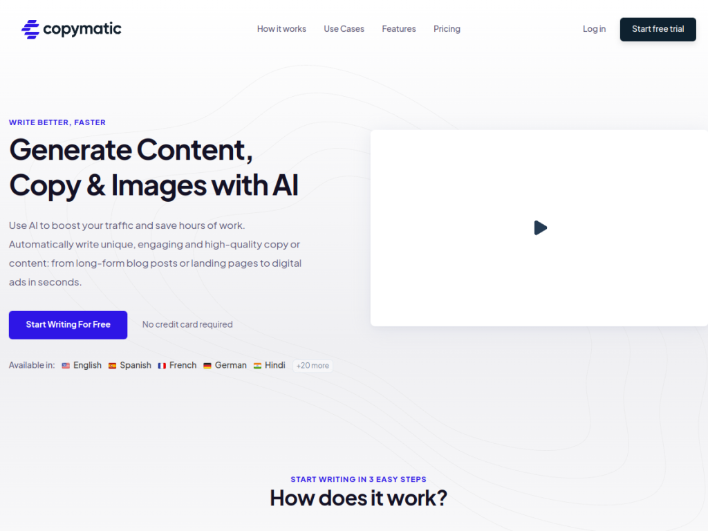 Copymatic screenshot