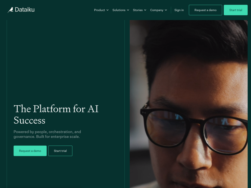 Dataiku screenshot