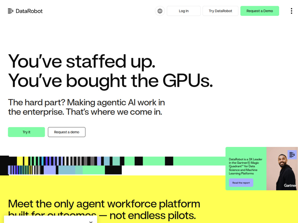 DataRobot screenshot