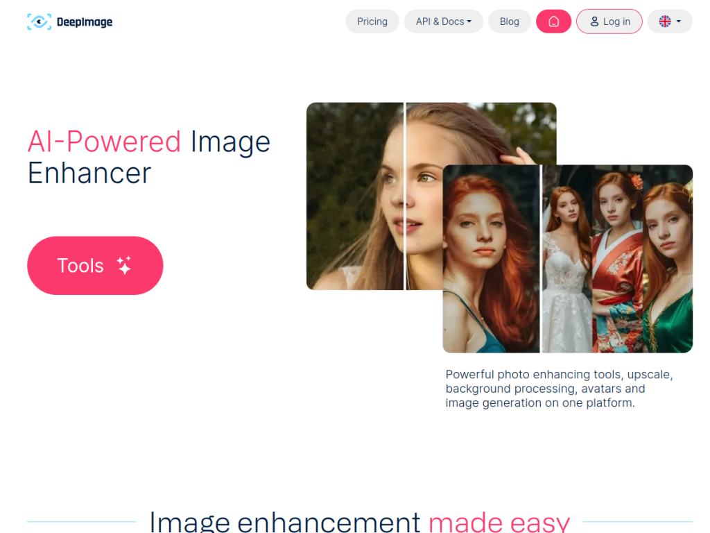 DeepImage screenshot
