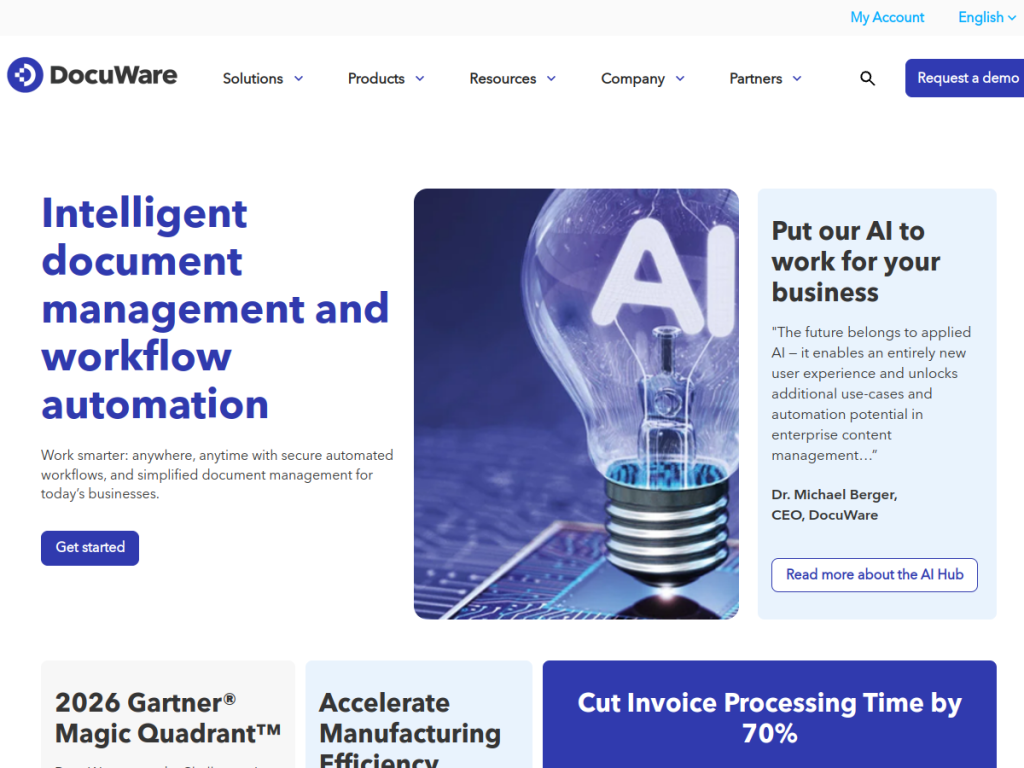 DocuWare screenshot
