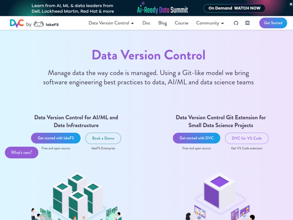 DVC screenshot