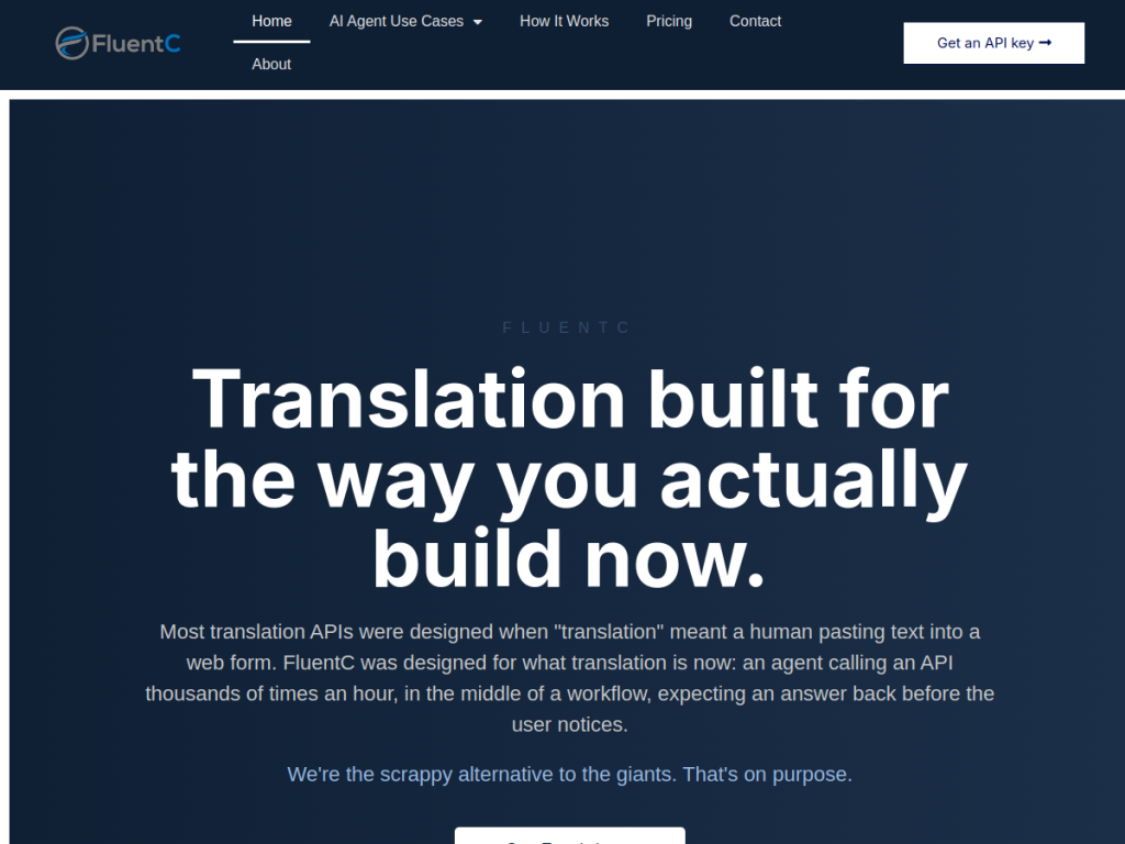 FluentC screenshot