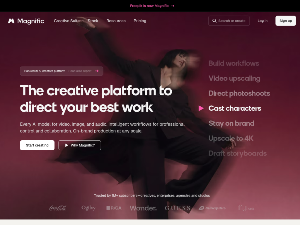 Freepik screenshot