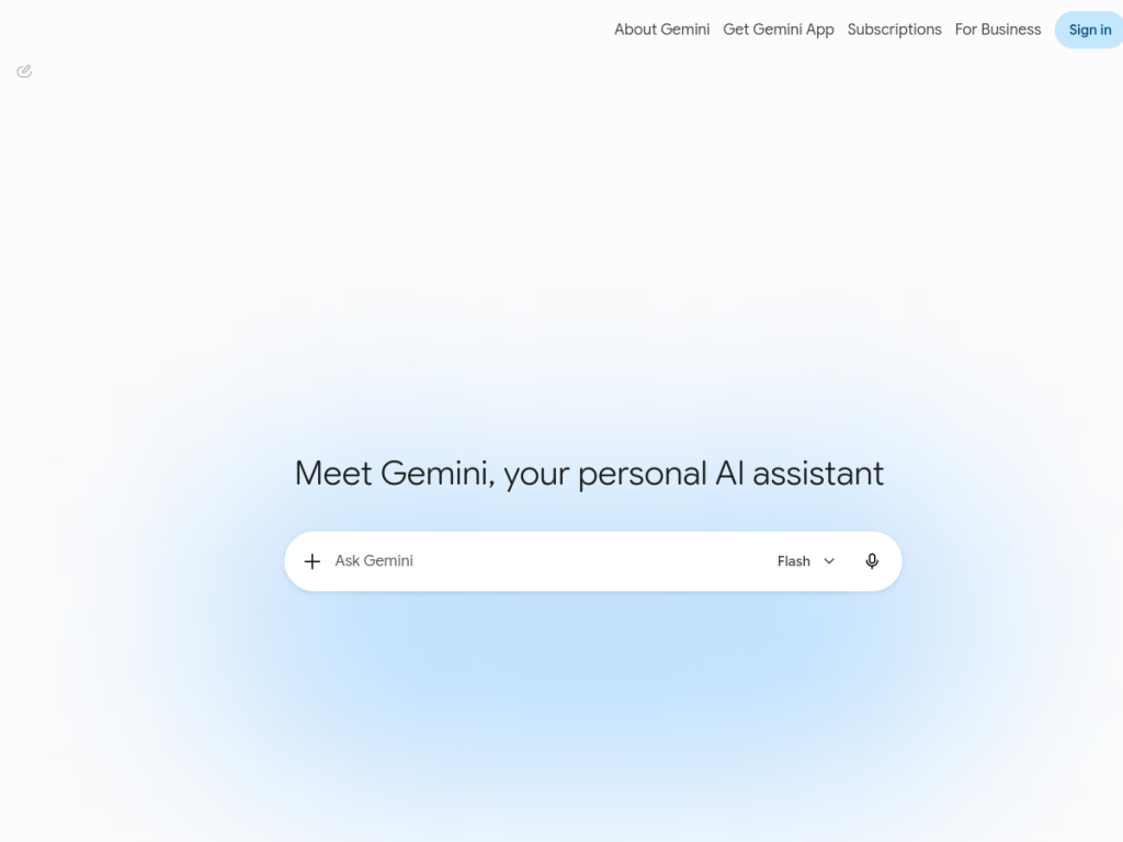 Gemini screenshot