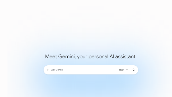 Gemini logo and screenshot