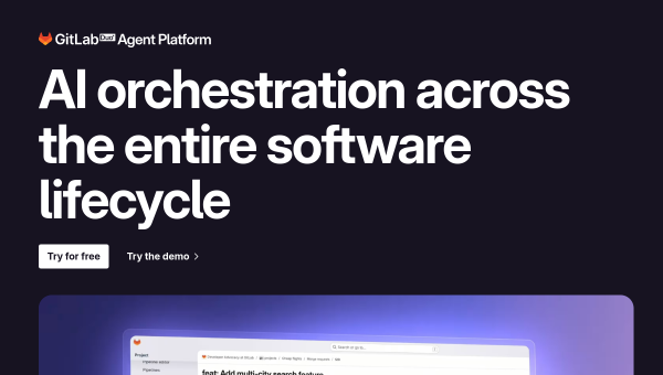 GitLab Duo logo and screenshot