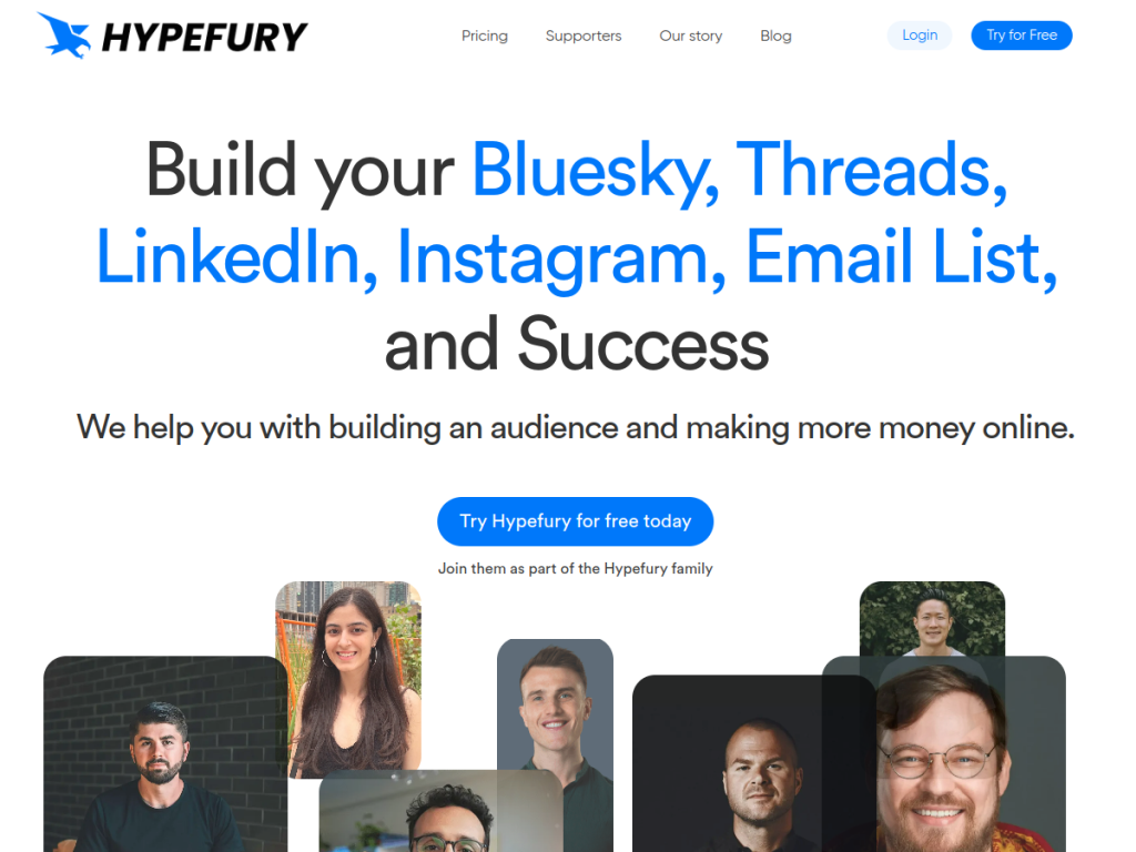 Hypefury screenshot