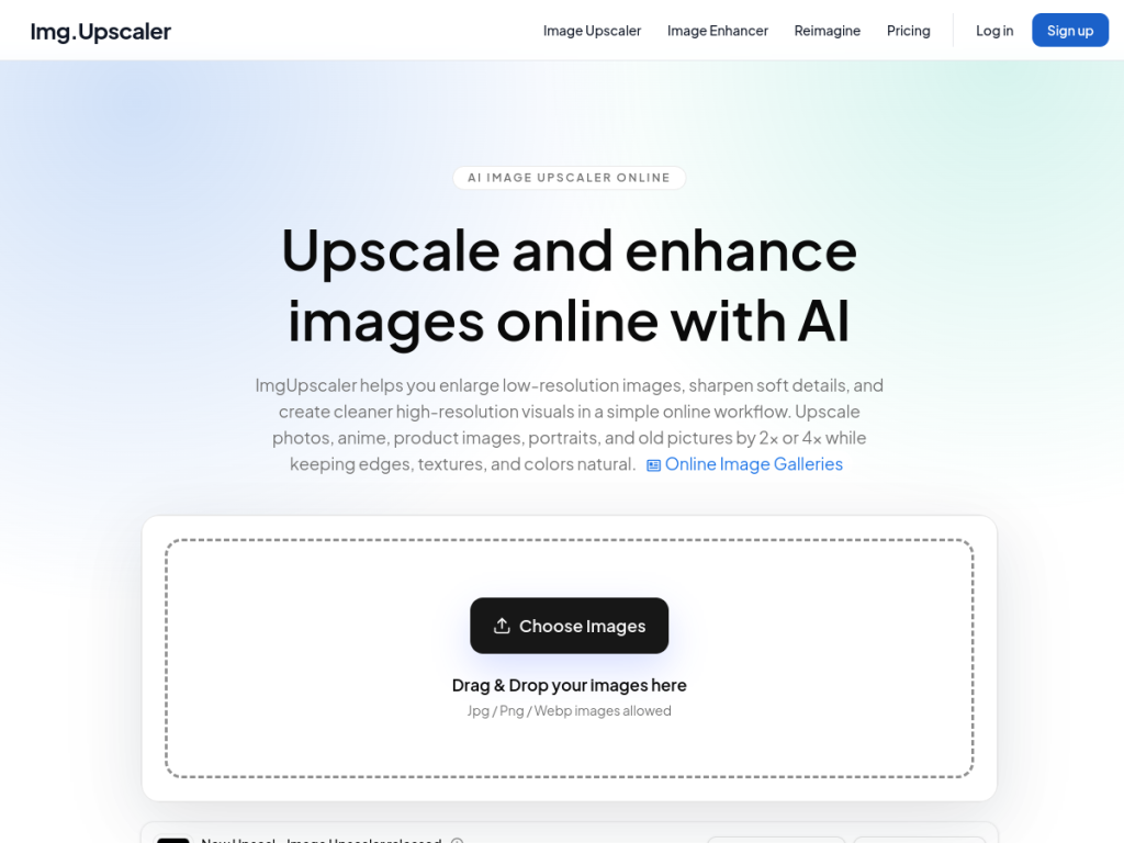 ImgUpscaler screenshot