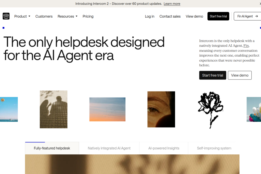 Intercom screenshot