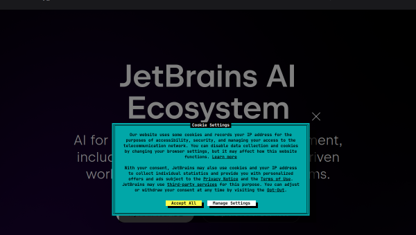 JetBrains AI logo and screenshot