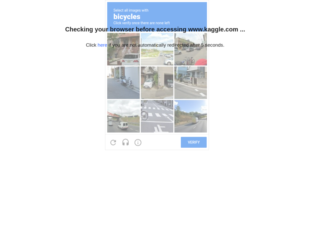 Kaggle screenshot