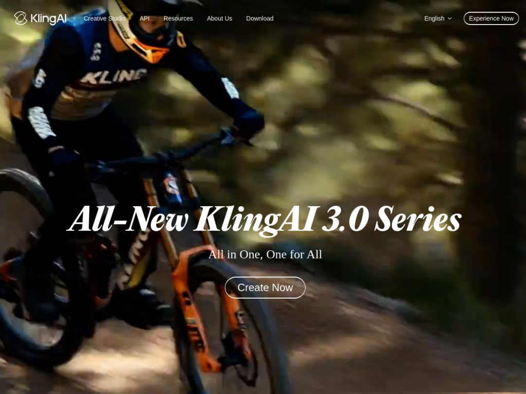 Kling AI screenshot
