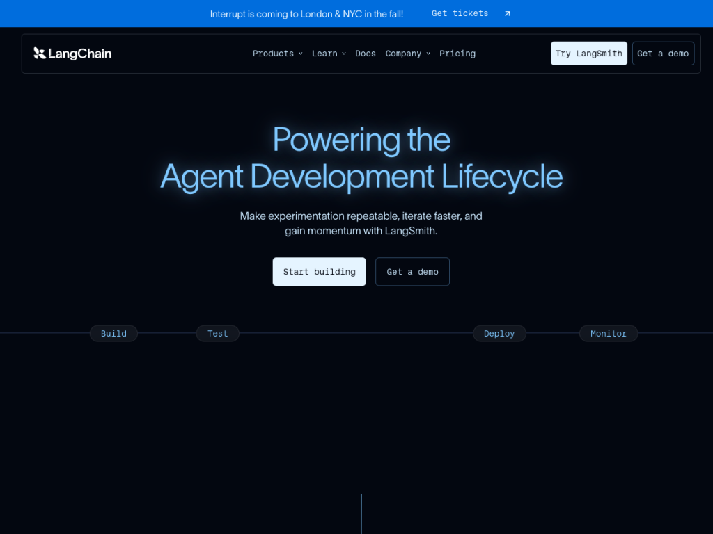 LangChain screenshot