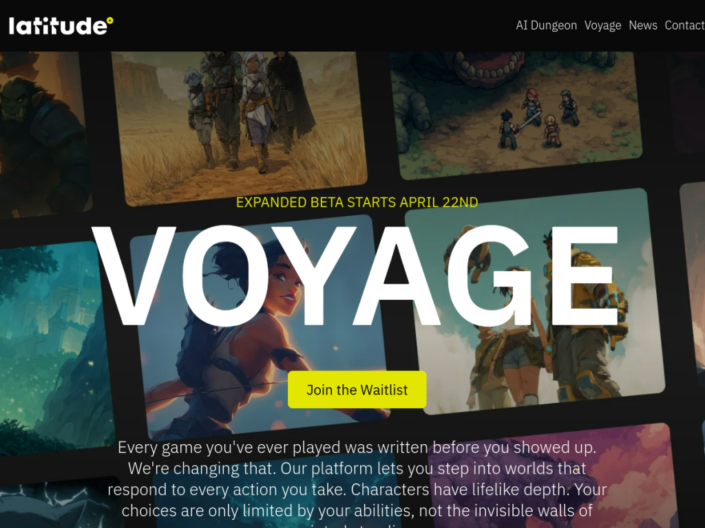 Latitude screenshot