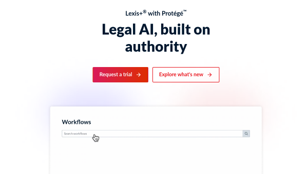 LexisNexis+ logo and screenshot