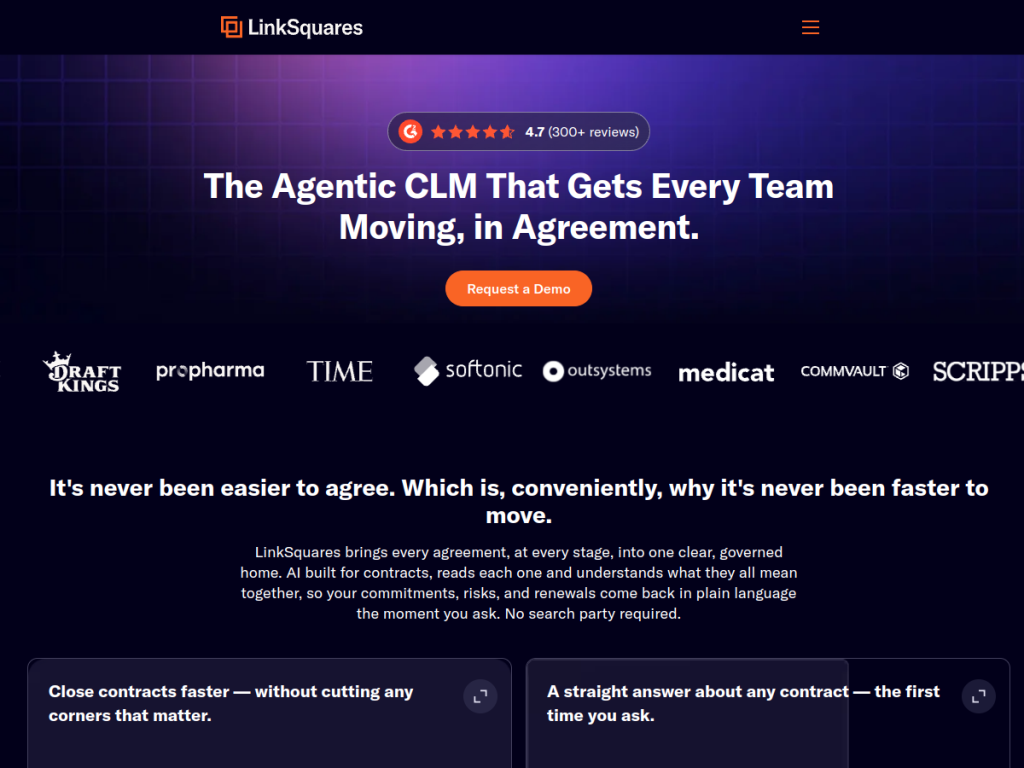 LinkSquares screenshot